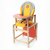 стул-стол для кормления вилт солнышко стд0604