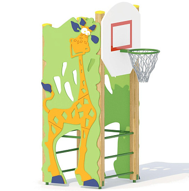 спортивный комплекс жираф 09030 для детской спортивной площадки