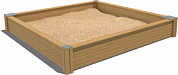 песочница деревянная пляж пс103.00.1 для игровой детской площадки