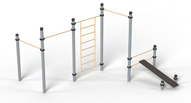 Спортивный комплекс Romana 501.08.01 для уличной площадки