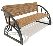 диван парковый 01029.24 для улицы