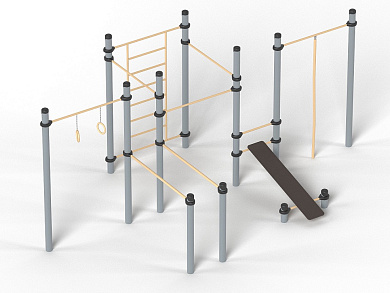 Спортивный комплекс Romana 501.35.01 для уличной площадки