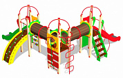 детский игровой комплекс черный носорог кд009 для детских площадок