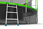 Батут с внутренней сеткой Evo Jump Internal 16ft Green с нижней сетью