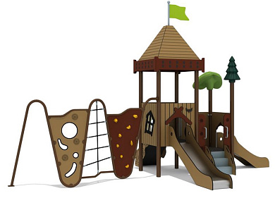 игровой комплекс икф-043 для детской площадки