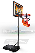 мобильная баскетбольная стойка start line slp junior-018fb c возвратным механизмом