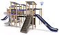 Игровой комплекс Оптимум-Эко ИК.009 для детской площадки