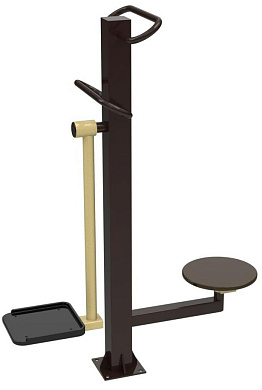 уличный тренажер sport-fora твистер стоя - маятник yt65 для спортивной площадки