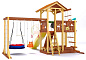 Детская деревянная площадка Савушка 15 Comfort Plus
