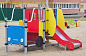Машинка с горкой Romana 111.09.00 для детской площадки