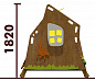Домик-беседка Берлога 06102 для детской площадки
