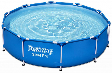 каркасный бассейн bestway steel pro 56677 bw 305 х 76см, 4678 л