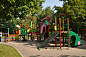Игровой комплекс Дом Бабы-Яги 07095 для детей 4-6 лет для уличной площадки