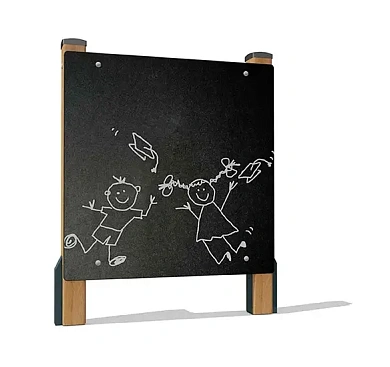 игровой макет стенка для рисования вст 5631 для детской площадки