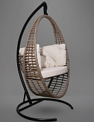 подвесное кресло-кокон laura outdoor derbent der коричневое