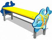 скамейка детская кит сп005 для игровой площадки