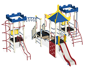 игровой комплекс ик-03 для детской площадки