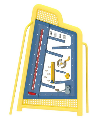 детская панель голодный кот интерактивная для детской площадки