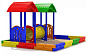 Песочный дворик 6 для детской площадки
