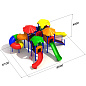 Детский комплекс Зоопарк 1.3 для игровой площадки