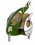 игровое оборудование romana 057.60.10 для детской площадки