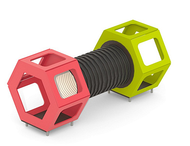 Игровой модуль Romana 115.12.00 для уличных спортивных площадок