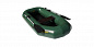 Гребная надувная лодка Лидер Компакт 210 зеленая