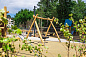 Качели с подвесом Гнездо Эко 048001 для детской площадки 