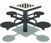 уличный шахматный стол гк для спортивных площадок