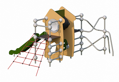 Детский игровой комплекс Romana 057.21.10 для детской площадки