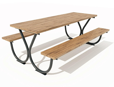 стол парковый 02501.24 для улицы