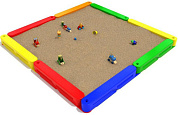 детская песочница квадро для игровой площадки