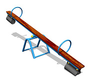 качалка-балансир малютка кч026 для детской площадки