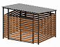 Контейнерная площадка Эко+ ХОЗ-08.2 на 2 контейнера для уличной площадки