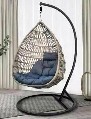 подвесное кресло афина-мебель afm-910c grey