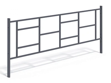 Газонное ограждение МФ 7.081 в сборе для уличной площадки