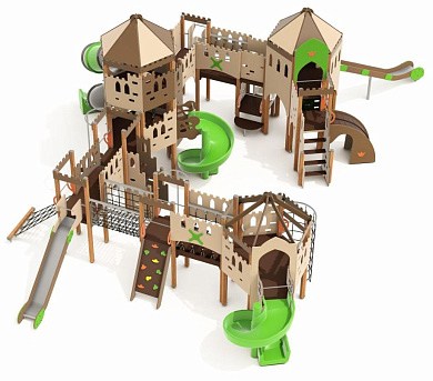 игровой комплекс 07125.24 для детей 6-12 лет для уличной площадки