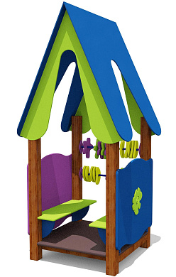 домик 06024.21 для детской площадки