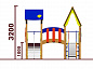 Игровой комплекс 070276.21 для детей 4-6 лет для уличной площадки
