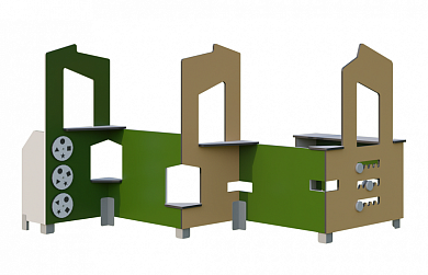 Бизиборд Romana 057.50.10 для детской площадки