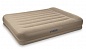 Кровать надувная Intex Pillow Rest Mid-Rise Bed 152х203х35см с подголовн., встр. насос 220V 67748