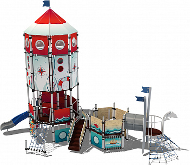 детский городок маяк дг058.00 для игровой площадки