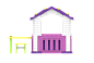 Игровой домик Toy Monarch CHD-355 со столиком и стульчиками