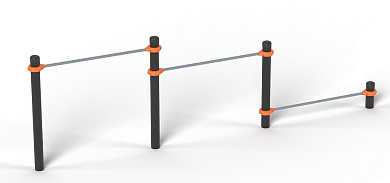 Турник Romana 501.10.01 для уличных спортивных площадок