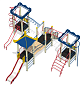 Игровой комплекс ИК-03 для детской площадки