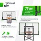 Баскетбольный щит Unix Line B-Backboard-PC 50x32 R45 регулируемый