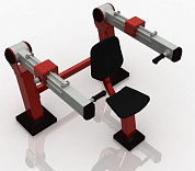 уличный тренажер ут-026 для спортивных площадок