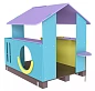 Игровой домик Sweetplay ДГ.СП005 для детской площадки