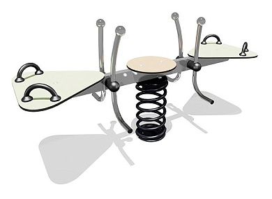 балансир вст 5852 двойной на пружине для детской площадки