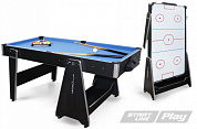 игровой стол start line аэрохоккей-бильярд universal 5 ft slp-1225
